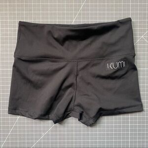 Kumi Black Workout Shorts Large